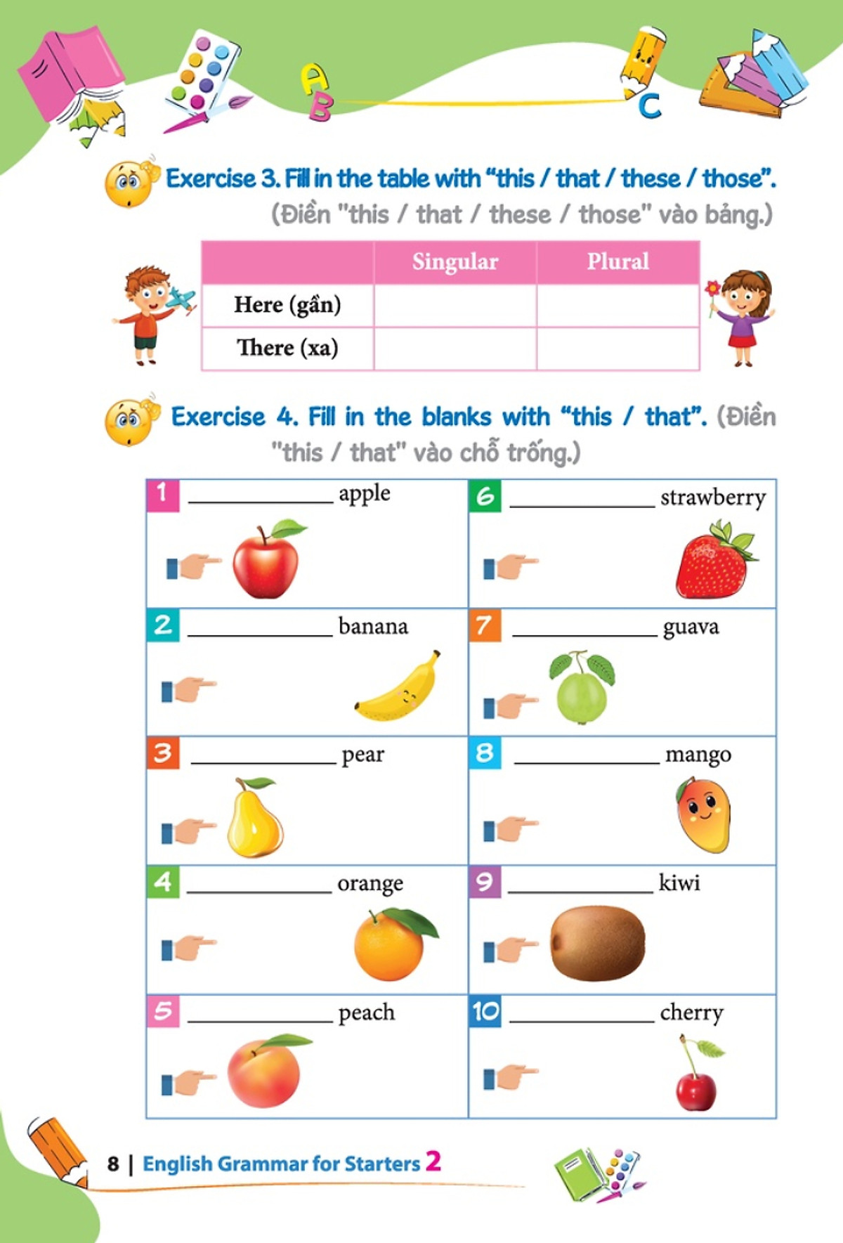 bộ english grammar for starters 2 (có đáp án)