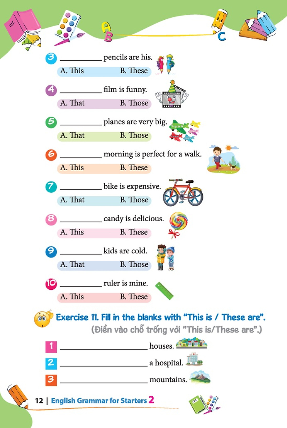 bộ english grammar for starters 2 (có đáp án)