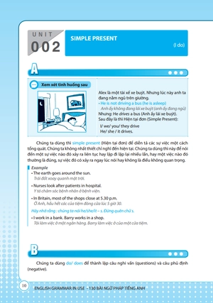 bộ english grammar in use - 130 bài ngữ pháp tiếng anh (tái bản)