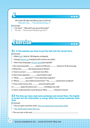 bộ english grammar in use - 130 bài ngữ pháp tiếng anh (tái bản)