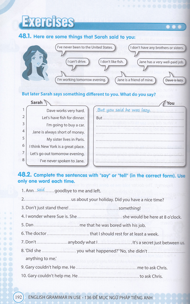 bộ english grammar in use - 136 đề mục ngữ pháp tiếng anh