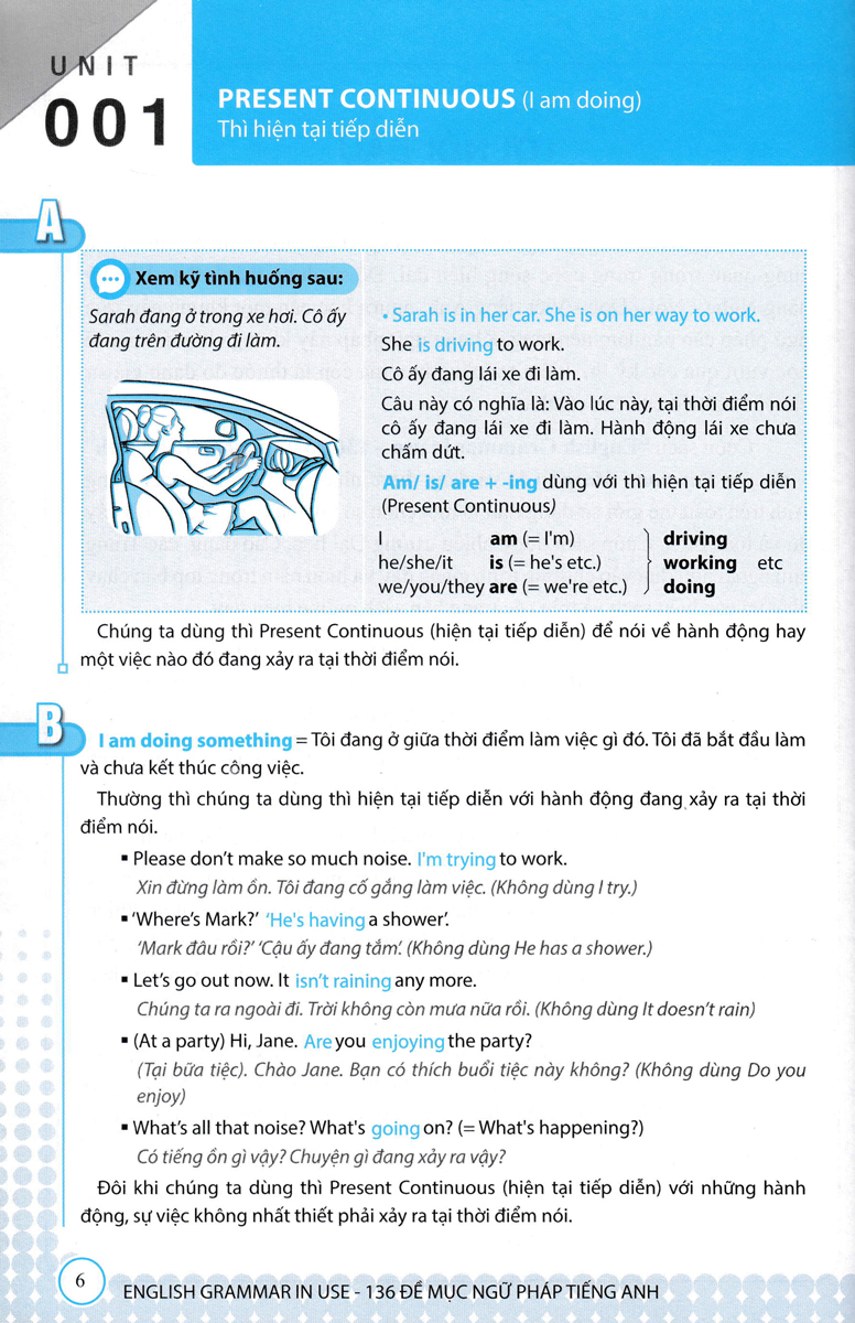 bộ english grammar in use - 136 đề mục ngữ pháp tiếng anh