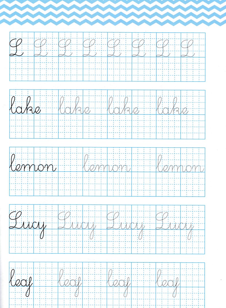 bộ english handwriting - vở tập viết tiếng anh lớp 1 - tập 2