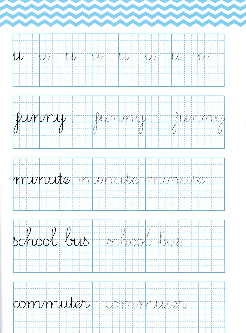 bộ english handwriting - vở tập viết tiếng anh lớp 1 - tập 2