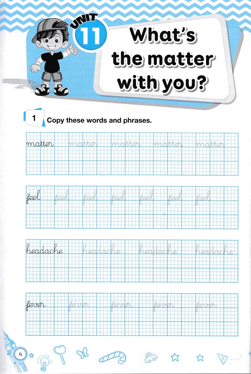 bộ english handwriting - vở tập viết tiếng anh lớp 5 - tập 2