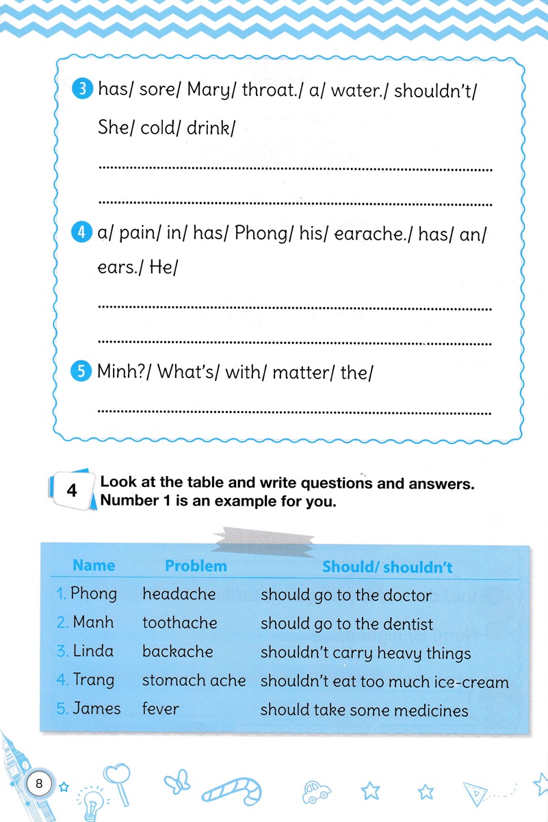 bộ english handwriting - vở tập viết tiếng anh lớp 5 - tập 2