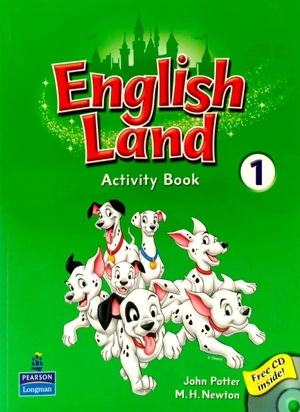 bộ english land 1: activity book with cd