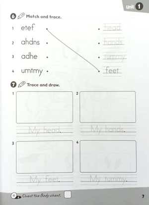 bộ english land 1: activity book with cd