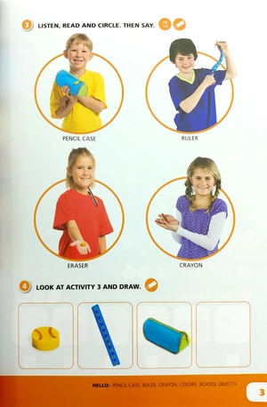 bộ english land (2nd edition) level 2: student book + activity book with cds