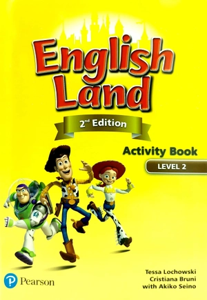 bộ english land (2nd edition) level 2: student book + activity book with cds