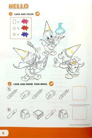 bộ english land (2nd edition) level 2: student book + activity book with cds