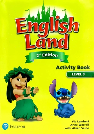 bộ english land (2nd edition) level 3: student book + activity book with cds
