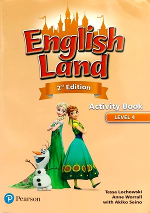 bộ english land (2nd edition) level 4: student book + activity book with cds