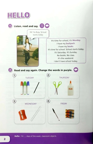 bộ english land (2nd edition) level 5: student book + activity book with cds