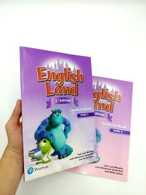 bộ english land (2nd edition) level 5: student book + activity book with cds