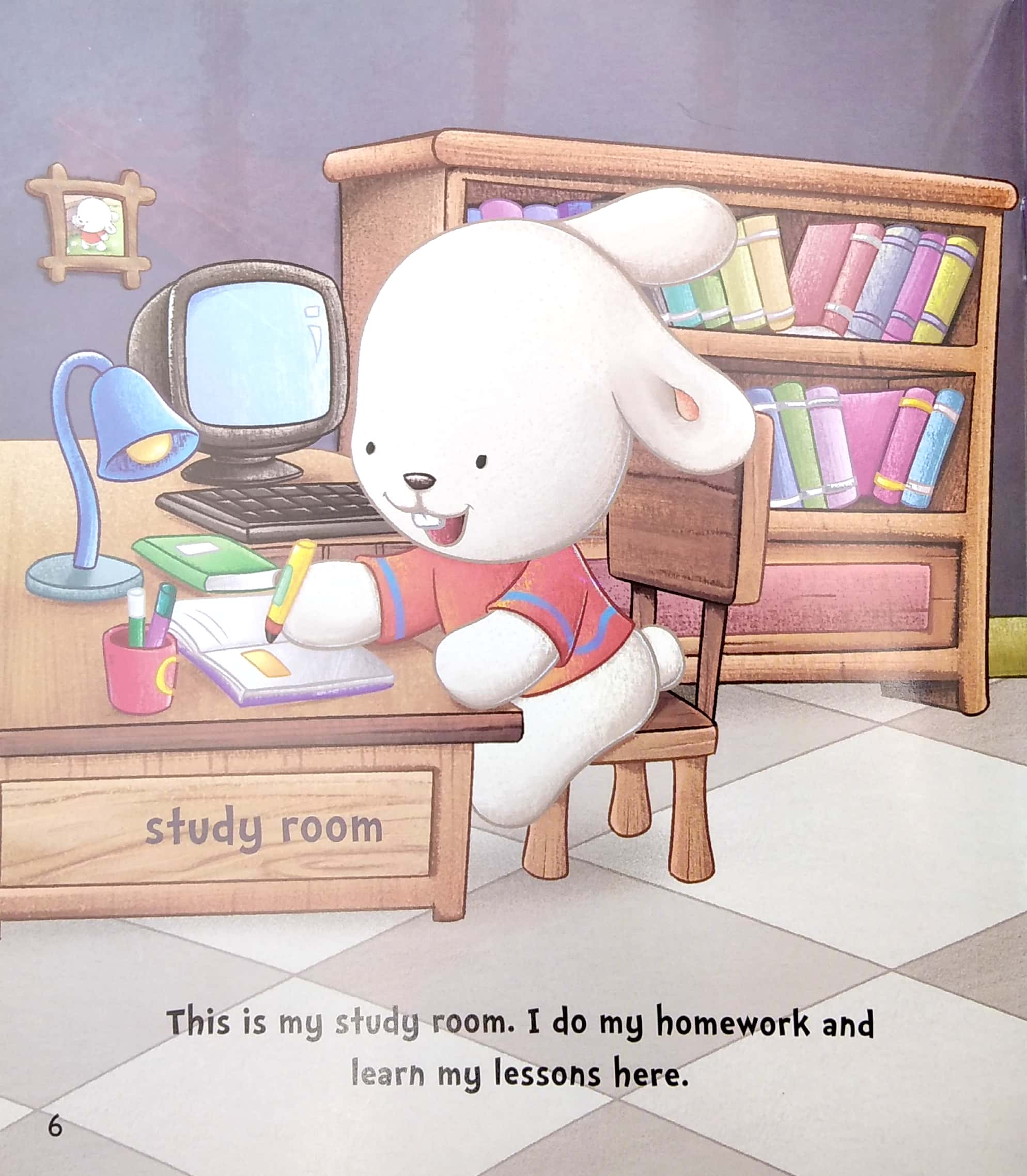 bộ english learning series - level 2: my home