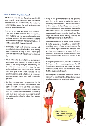 bộ english now 2 - listening and speaking (kèm cd)