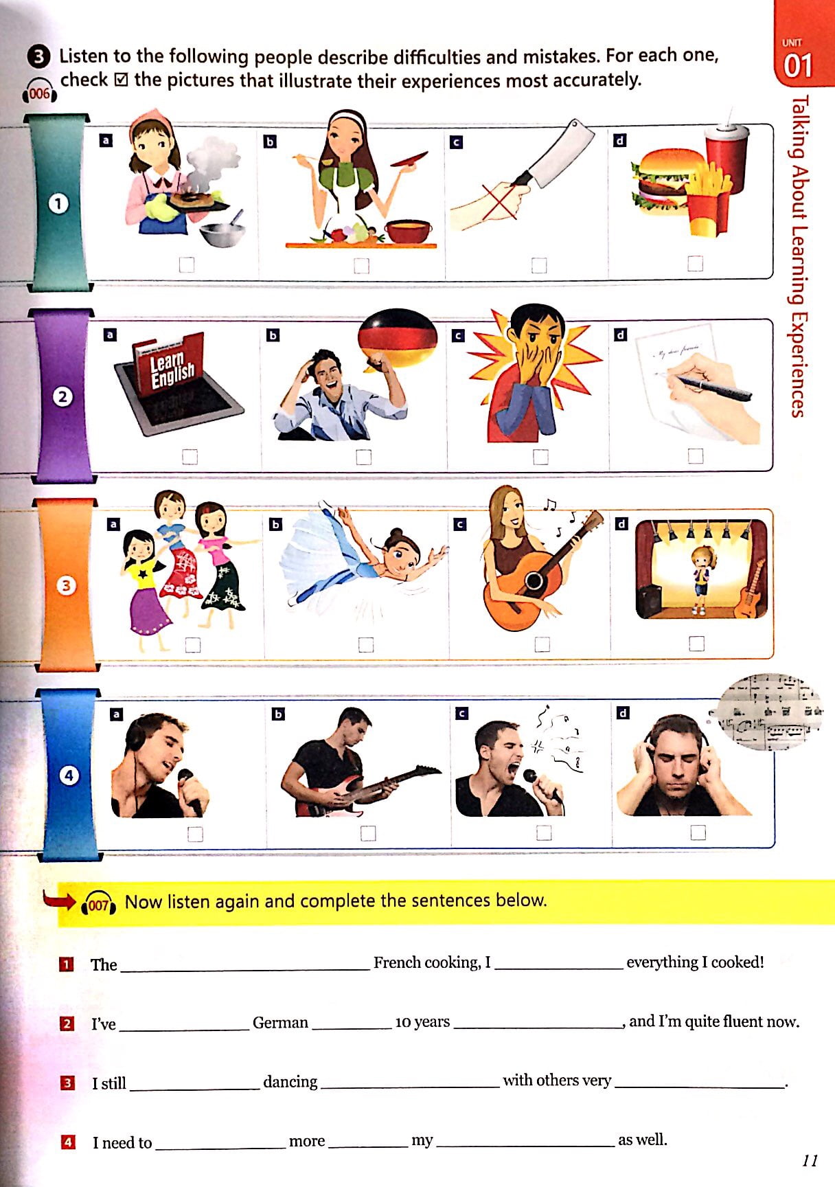 bộ english now 3 - listening and speaking (kèm cd)