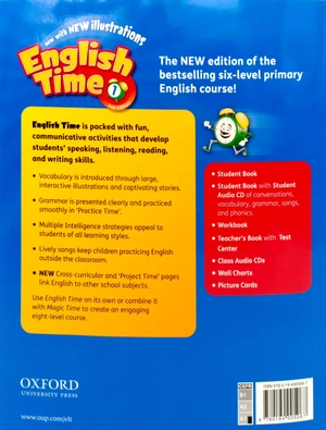 bộ english time 1 student book and audio cd 2ed