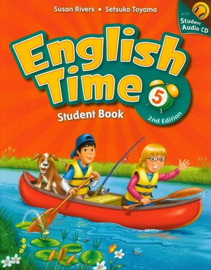 bộ english time 5 student book and audio cd 2ed