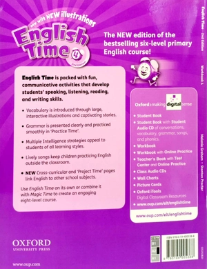 bộ english time: workbook level 4