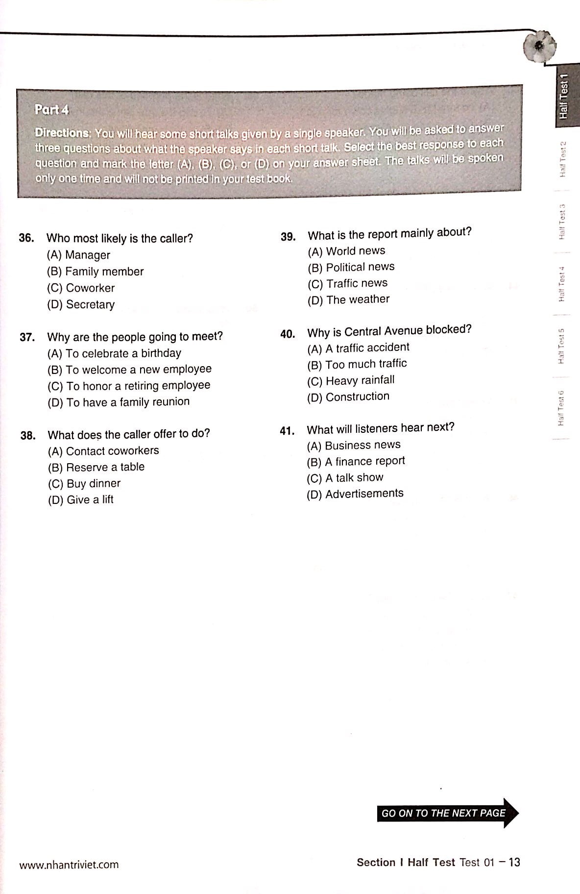 bộ essential test for toeic lc 1000 vol 2 (kèm cd)