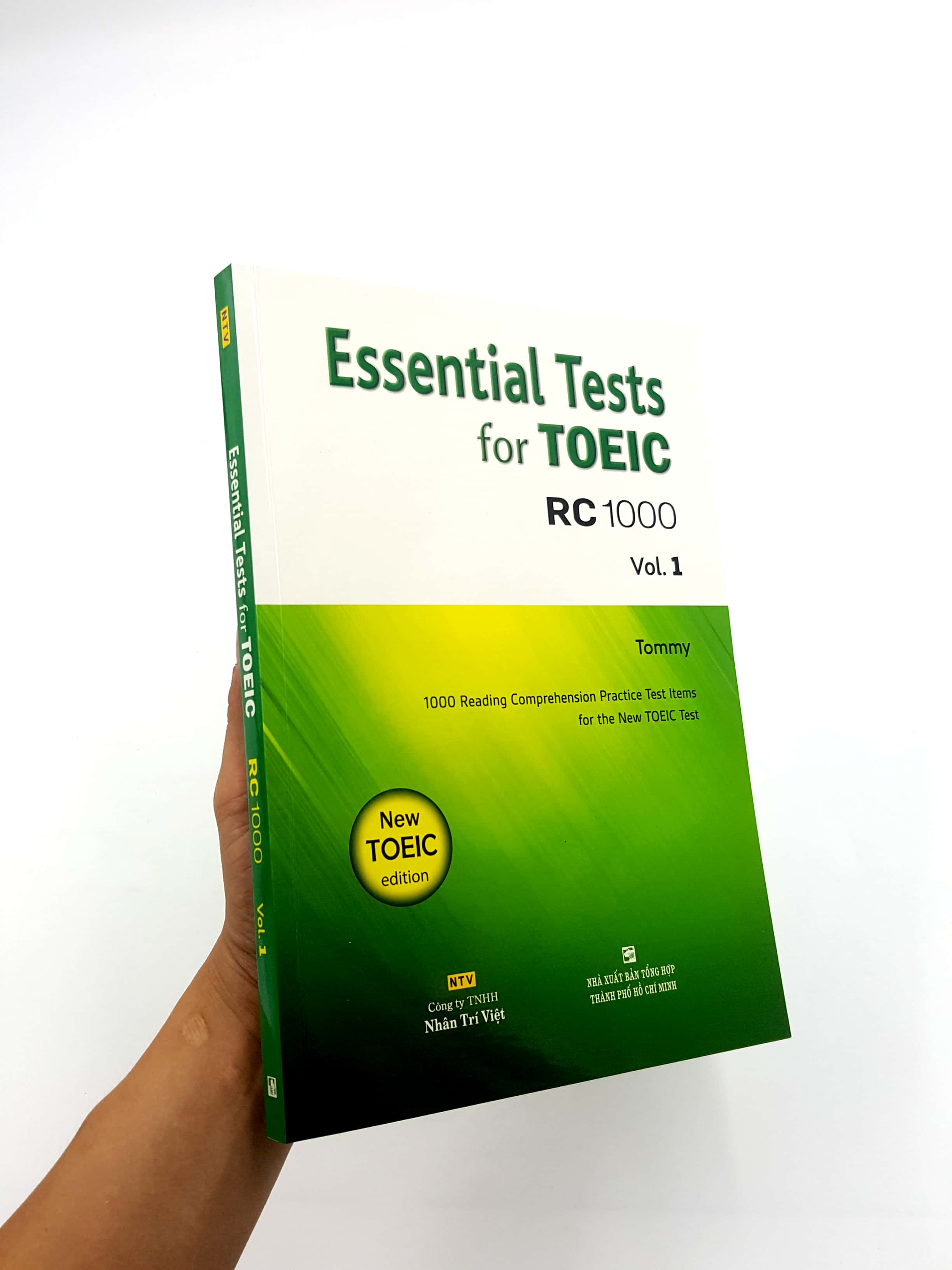 bộ essential test for toeic rc 1000 vol 1 (không cd)