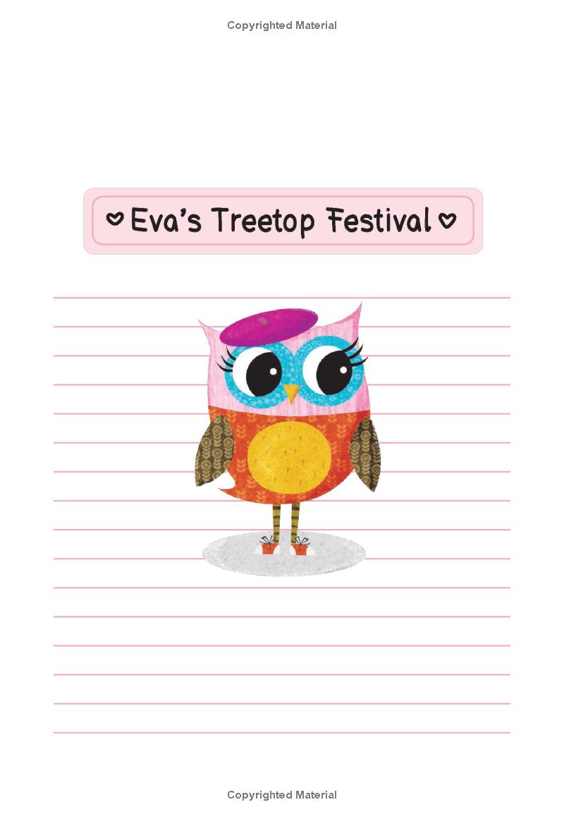 bộ eva's treetop festival: a branches book (owl diaries #1)