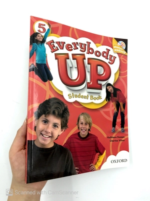 bộ everybody up 5 student book with audio cd pack
