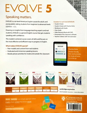 bộ evolve level 5 workbook with audio