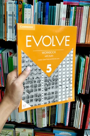 bộ evolve level 5 workbook with audio