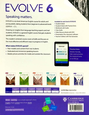 bộ evolve level 6 workbook with audio