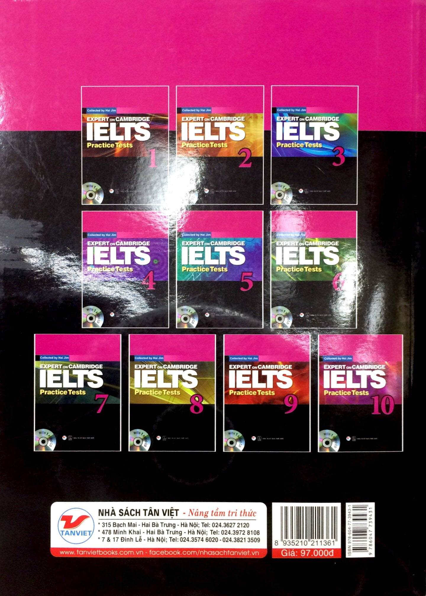 bộ expert on cambridge ielts practice tests 6 (kèm cd)