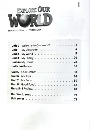 bộ explore our world 1: workbook
