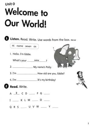 bộ explore our world 1: workbook