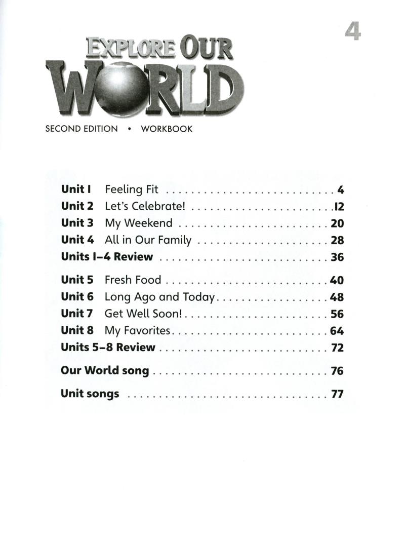 bộ explore our world 4: workbook - 2nd edition