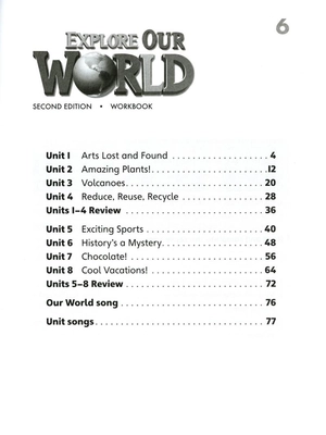 bộ explore our world 6: workbook - 2nd edition