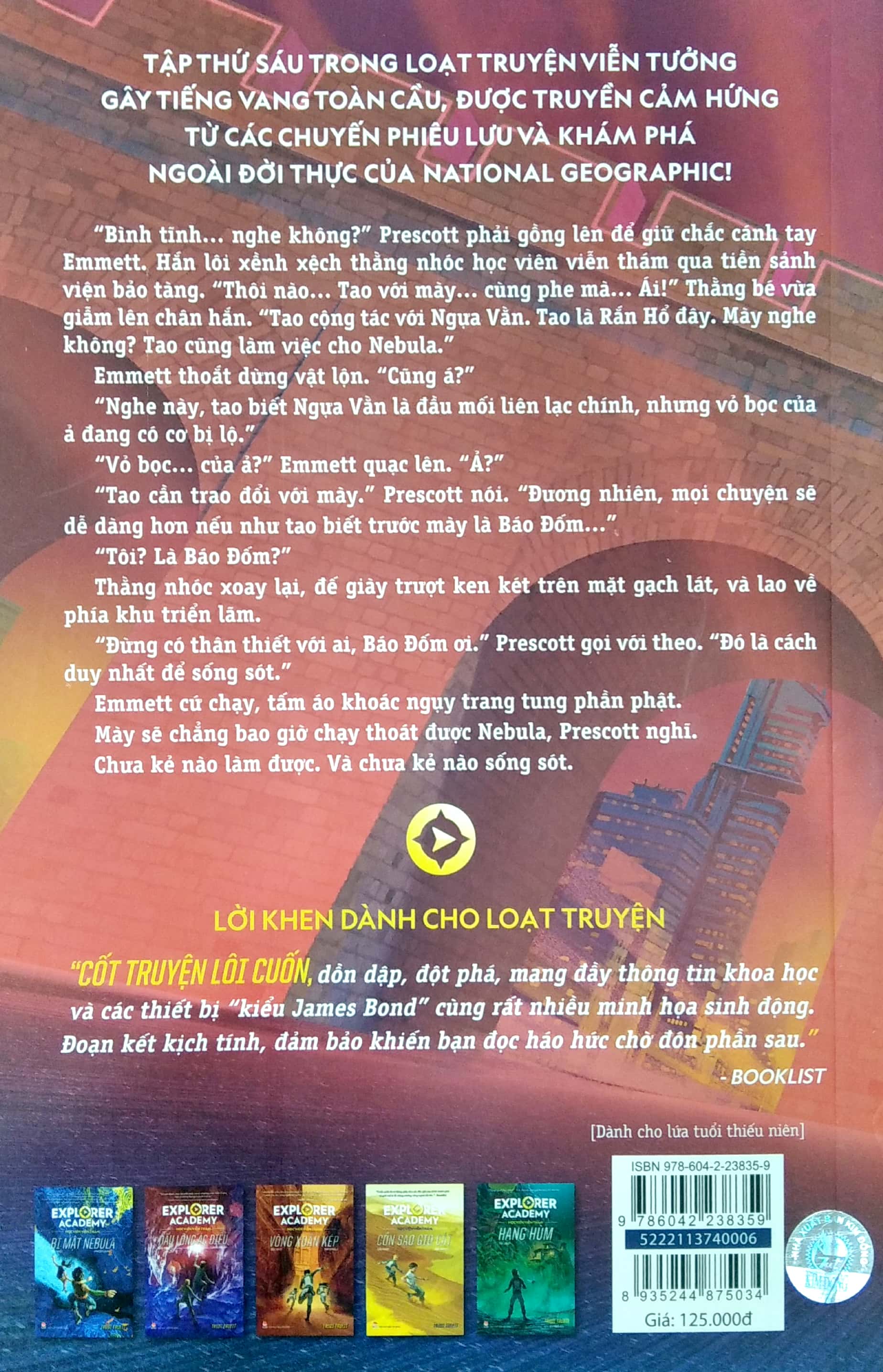 bộ explorer academy - học viện viễn thám - tập 6 - huyết rồng