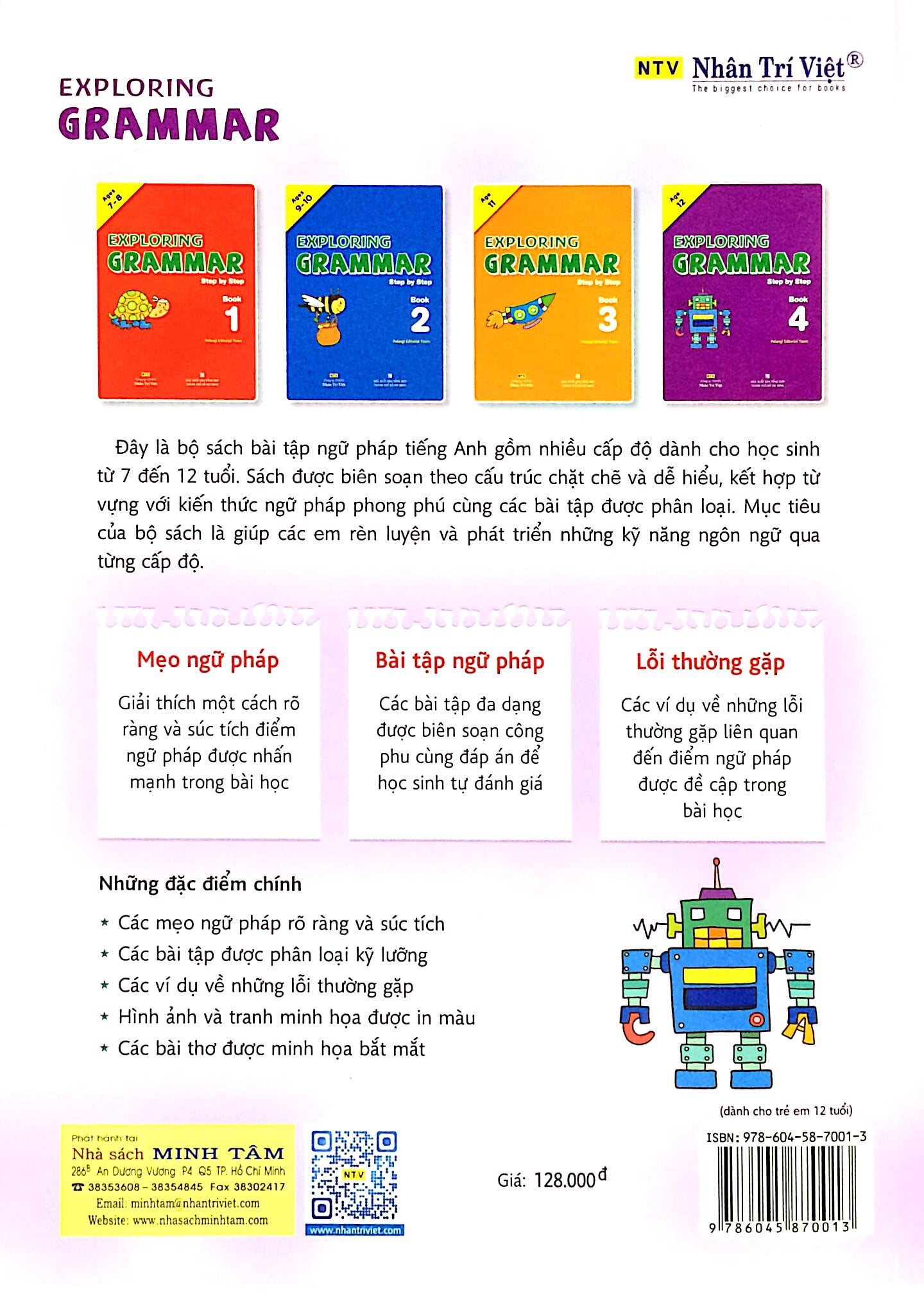 bộ exploring grammar book 4