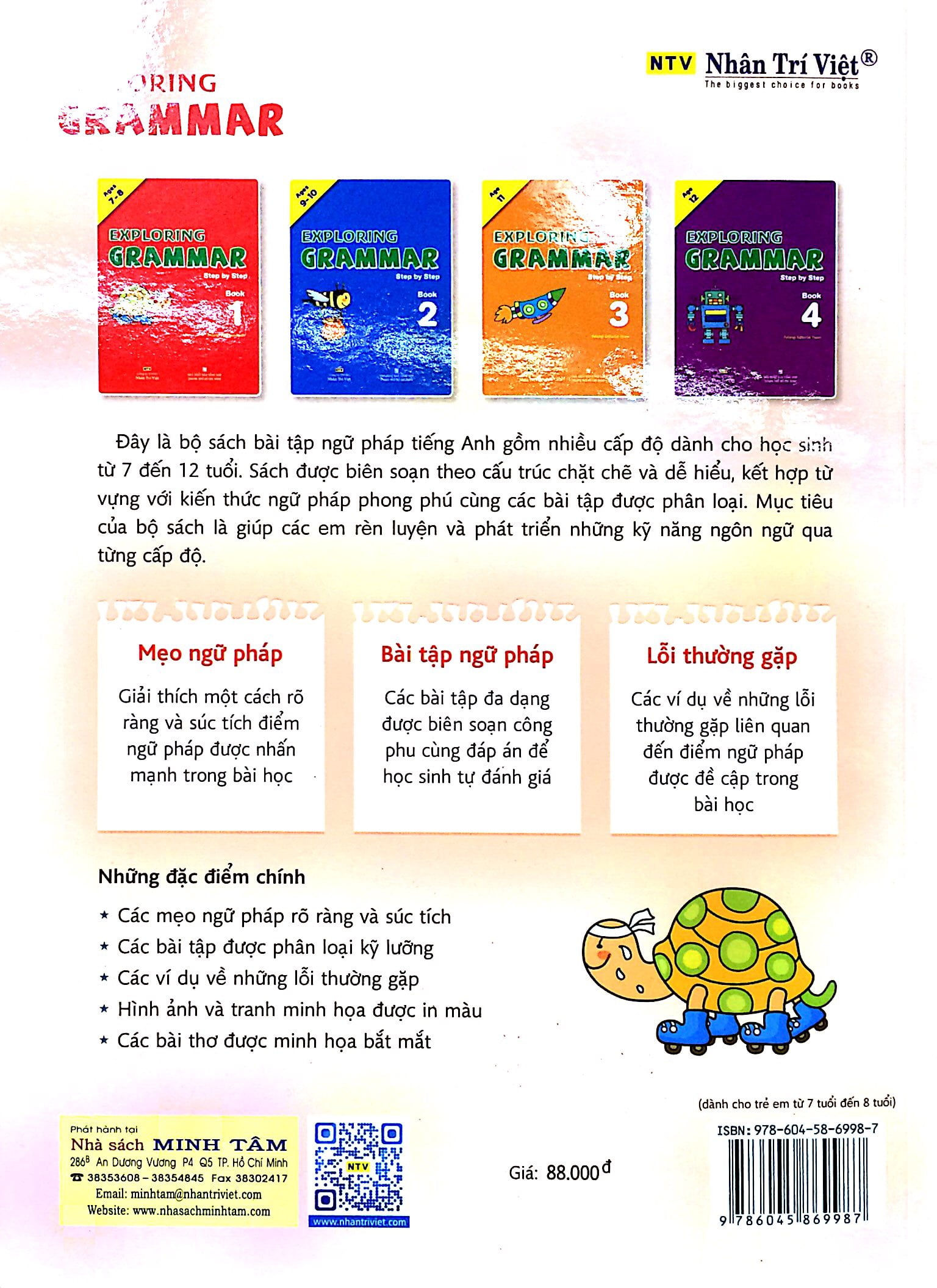 bộ exploring grammar step by step - book 1