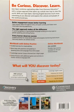 bộ eyes open level 1 workbook w online practice