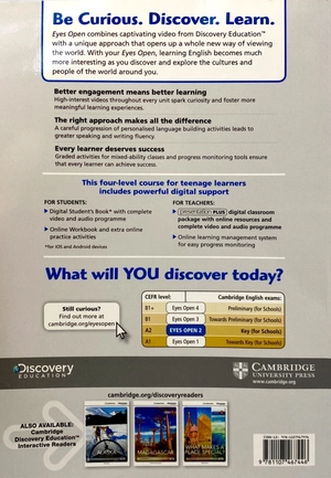 bộ eyes open level 2 student book