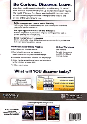 bộ eyes open level 2 workbook w online practice