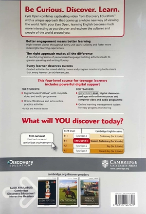 bộ eyes open level 3 student book