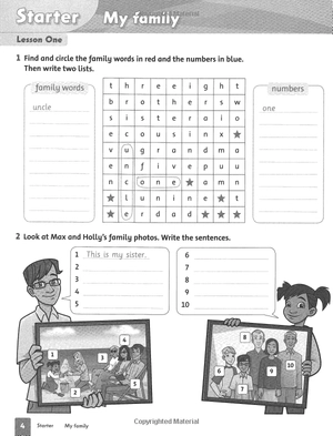 bộ family and friends 3 - workbook
