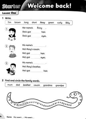 bộ family and friends: level 2: workbook
