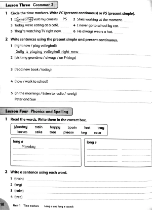 bộ family and friends: level 4: workbook