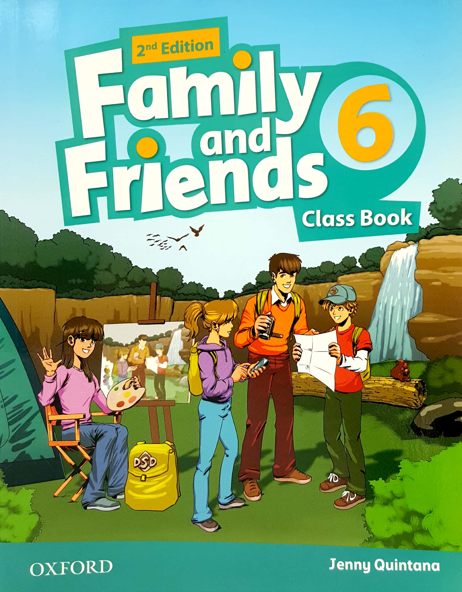 bộ family and friends: level 6: class book pack