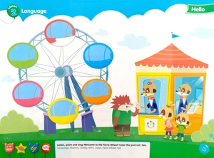 bộ ferris wheel level 1 student's book with navio app