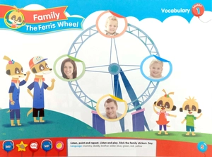 bộ ferris wheel level 1 student's book with navio app